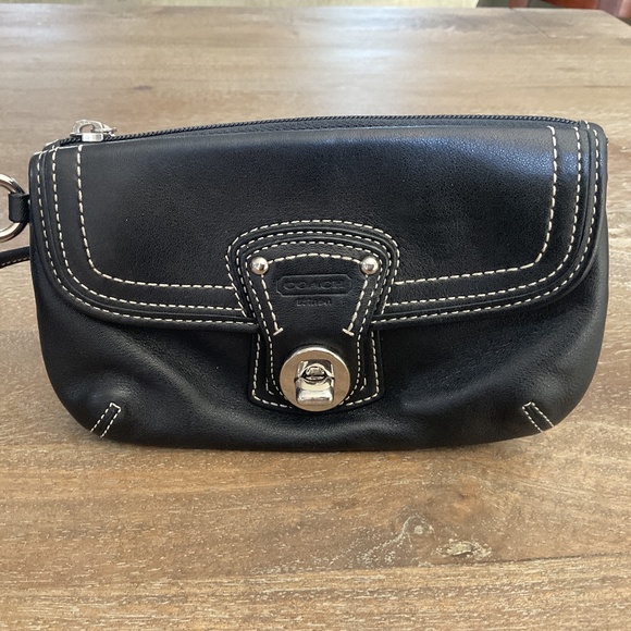 Small coach wristlet - Picture 1 of 5